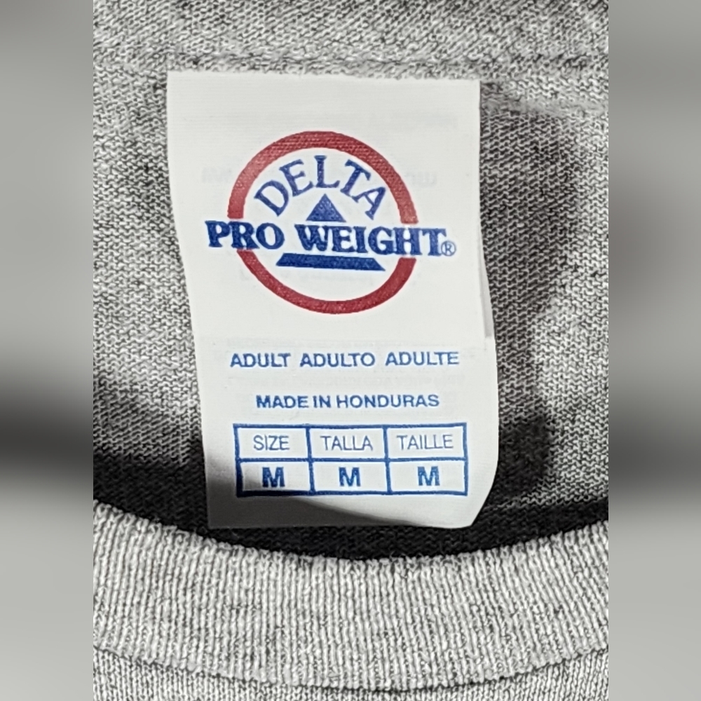 DELTA PRO WEIGHT 2016 WE ARE GEORGETOWN UNIVERSITY HOYAS   T-SHIRT MED GRAY BLUE - Picture 3 of 5